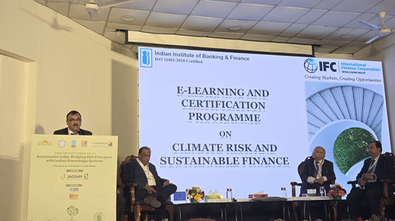 CEO, IIBF Delivers Keynote at JAGSoM’s International Conference on Sustainable India